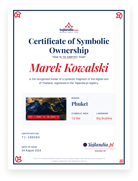 Certificate of Symbolic Ownership
